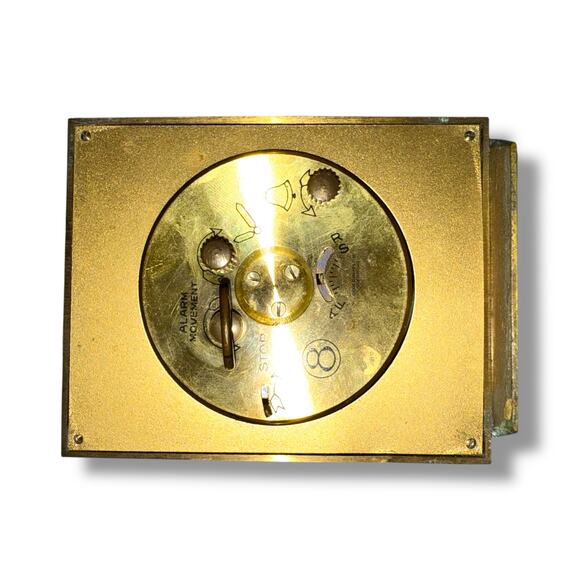 Vintage Linden Guild Wind-Up Alarm Clock - Picture 3 of 4